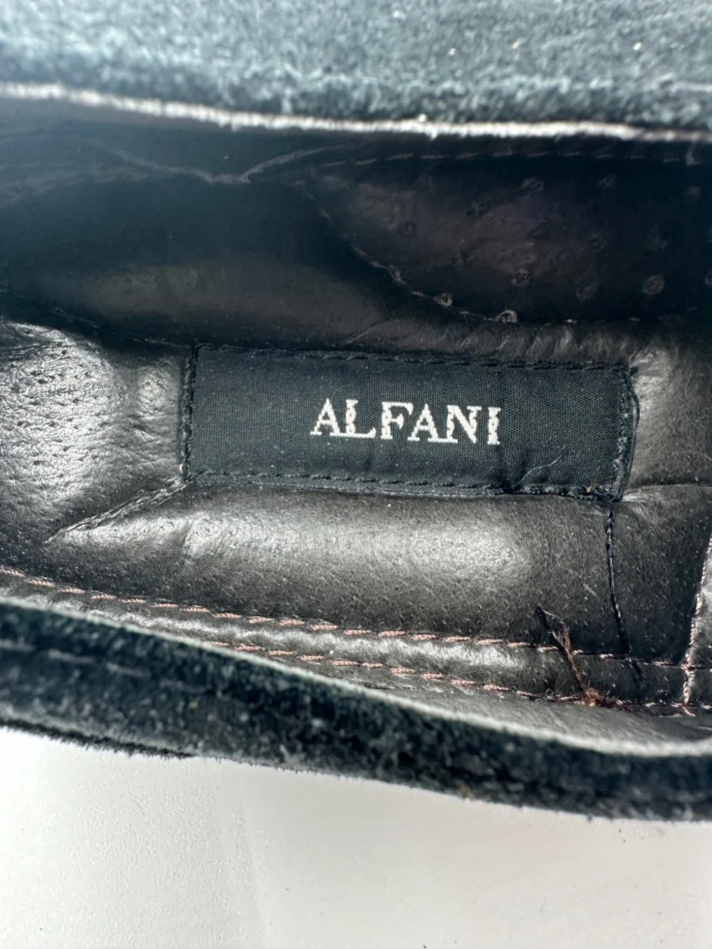 Black Suede Alfani Dress Shoes